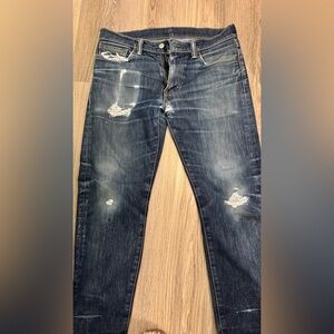 Levi's Classic Blue Jeans with Signature Patch